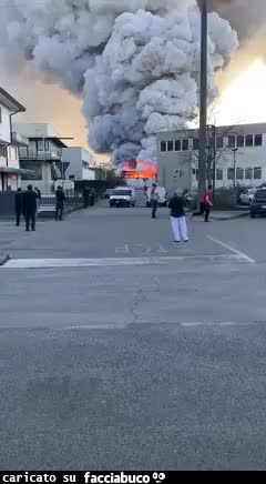 Incendio a Montecchio maggiore 2