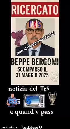 Beppe Bergomi missing