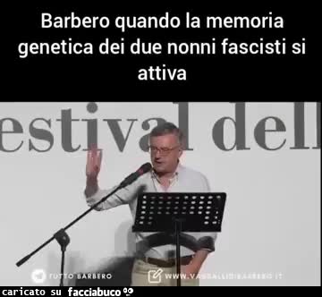 Memoria genetica Alessandro Barbero