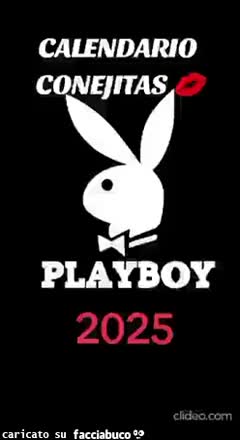 Calendario playboy coniglietti