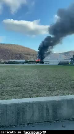 Incendio a Montecchio maggiore