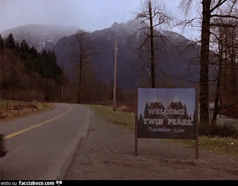 David Lynch. Welcome to Twin Peaks