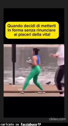 Quando decidi di metterti in forma senza rinunciare ai piaceri della vita gelato ginnastica