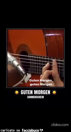 Guten morghen sonnenshein canzone musica